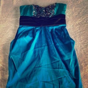 Sparkling Blue Dress